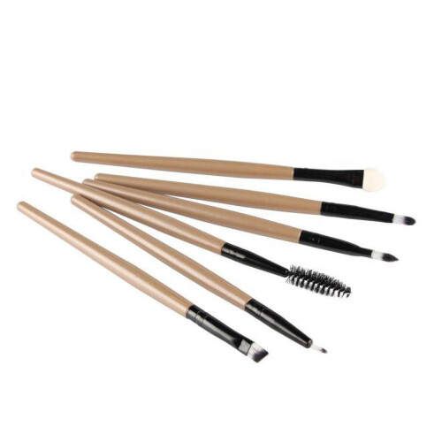 Ensemble de pinceaux de maquillage de Noël (6 pièces)