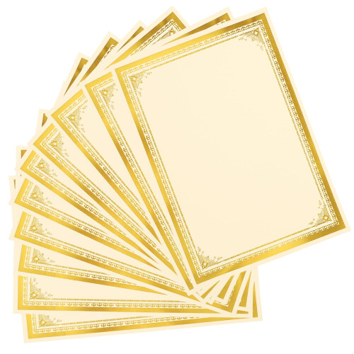 Afstudeercertificaat (10 vellen)