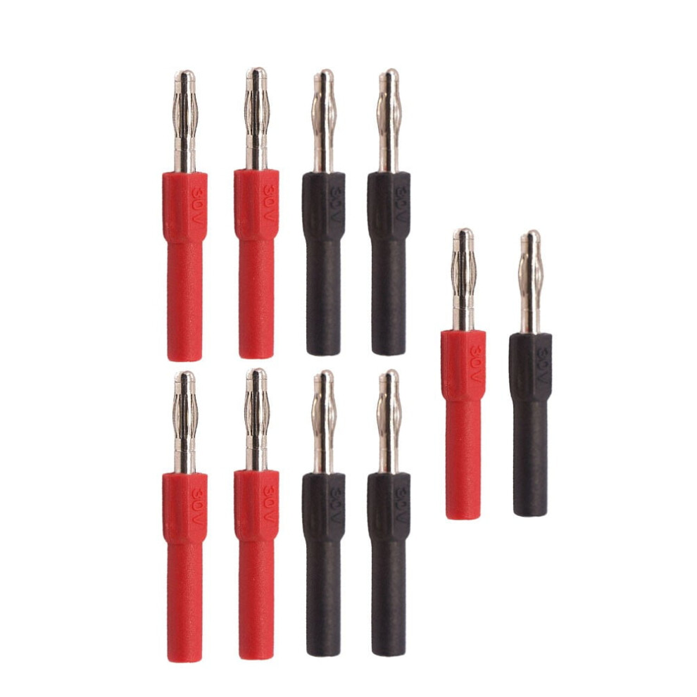 Banana Plug Adapter 4Mm Male To 2Mm Female Set 9107258846792