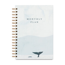 Agenda Kayannuo, edizione tascabile con rilegatura a spirale, 120 pagine, in inglese.