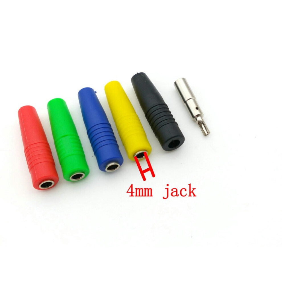 Brass Banana Female Socket 4Mm For Test Probes 100 Pcs 9107258523464
