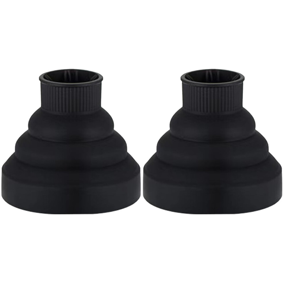 Hair Dryer Diffuser Attachment Silicone Folding 2pcs