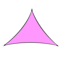 Bâche d'ombrage triangulaire Penkiiy 19,7 pouces verte