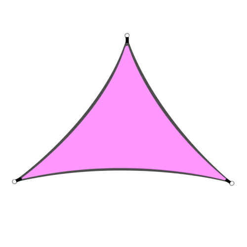 Bâche d'ombrage triangulaire Penkiiy 19,7 pouces verte