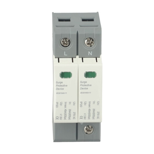 Προστατευτικό υπερτάσεων Mosiee SPD 275V20/40kA2P