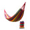 Double Camping Hammock Rainbow Striped Canvas 1 Set 1