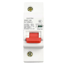 AC MCB áramkör-megszakító 600V125A PV rendszerhez