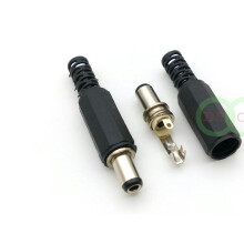 Conector de alimentare CC 5,5 mm x 2,5 mm 250 buc