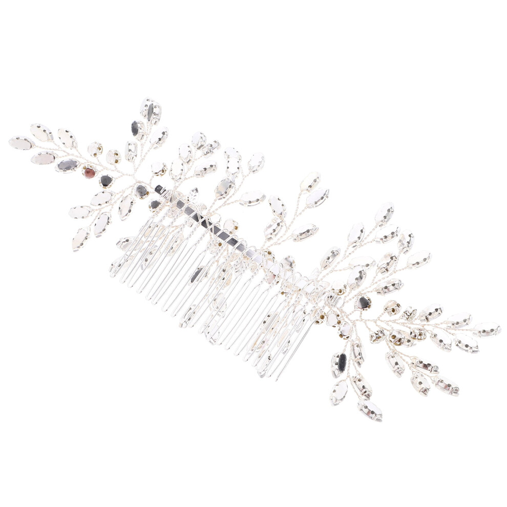 Rhinestone hair comb for wedding bridesmaid prom