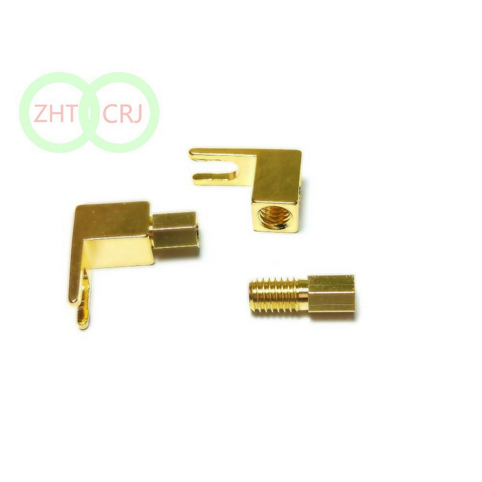 Brass Speaker Fork Terminal Spade For 4Mm Banana Plug 50Pcs 9107258523495