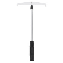 Ensemble d'outils pour barbecue au charbon de bois : râteau, houe et tisonnier (1 pièce)