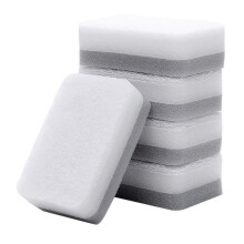 Éponge à vaisselle réutilisable, tampon à récurer pour la cuisine, lot de 5