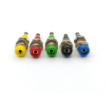 Soclu banană din cupru de 2 mm pentru terminale de 2,0 mm, 100 buc.