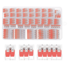 Set conectori pentru sârmă cu pârghie Compact75 buc