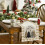 Watercolor Buffalo Plaid Christmas Tree Table Runner 2