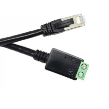 Adaptor terminal de cablare RJ45, mufă mamă, 2 pini, fără lipire