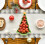 Watercolor Buffalo Plaid Christmas Tree Table Runner 3
