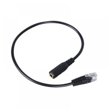 Prettyui hovedtelefonadapter til computerheadset