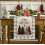 Watercolor Buffalo Plaid Christmas Tree Table Runner 4