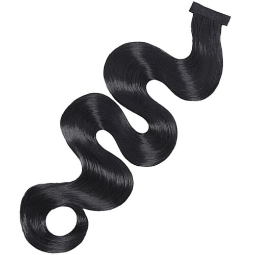 Extensiones de cabello largo estilo retro para mujer con aspecto natural.