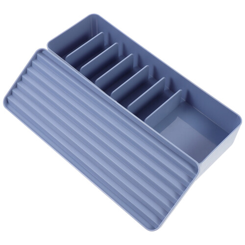 Organisateur de câbles de bureau avec boîte de rangement multi-compartiments