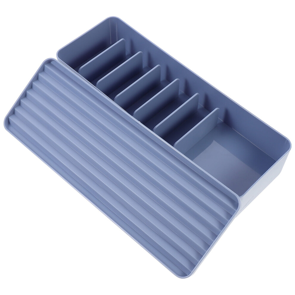 Desktop Cable Organizer With Multi-Grid Storage Box 9107258844491