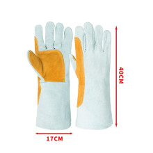 Leather Welding Gloves Heat Resistant Size L