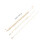 Set di braccialetti a catena con perline, impilabili, 4 pezzi 5