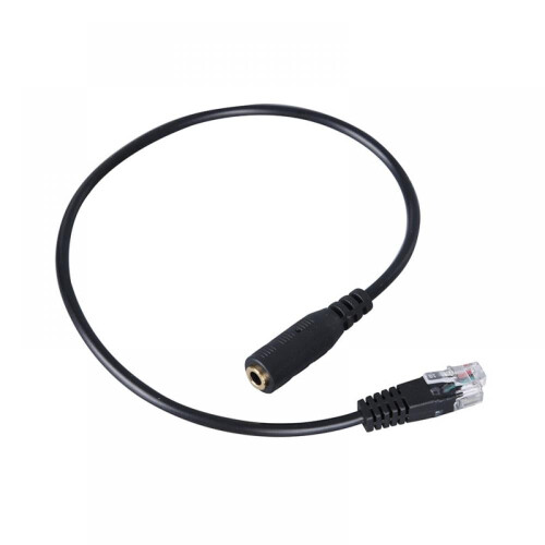 Telefon 3,5 mm til RJ9 adapterkabel til headset