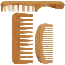 Set de piepteni Ease pentru împletire și șuvițe, 3 bucăți