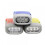 Hand Crank Flashlight 3 LED 5 Pack Transparent 3