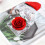 Evig rose ringboks i akryl til valentinsdagsgave 1