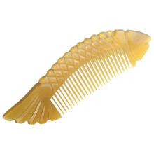 Pieptene de masaj pentru scalp, pieptene mic portabil natural