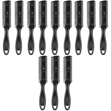 Set de piepteni pentru tuns părul subțire și subțire, 4 piese