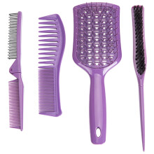 Set piepteni de coafură Purple4Pieces