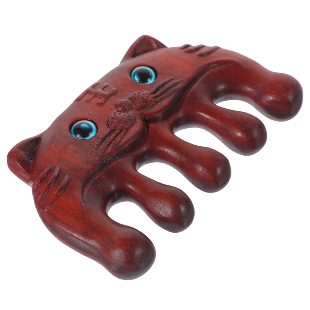 Tiger Massage Comb Wooden Scalp Care Tool