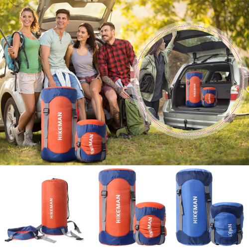 Sleeping Bag Compression Sack 35L Water-Resistant Nylon 2