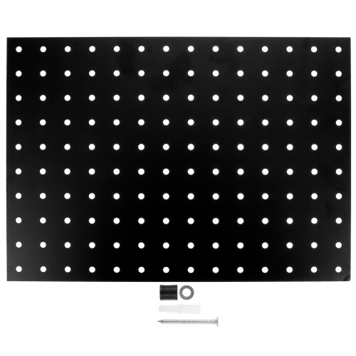 Panneau mural perforé métallique 32 x 16 pouces