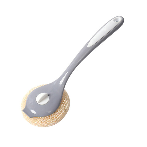 Brosse à vaisselle pour évier de cuisine avec long manche et