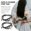 Bracciale da baseball in pelle da uomo, 2 pezzi 6