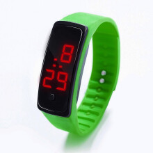 Smartwatch i universitetsstil, rød firkantet, 1 stk.