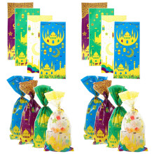 Eease Eid Mubarak gaveposer Ramadan-dekorasjon 100 stk