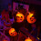 Halloween pumpa ljusslinga orange vattentät 3 meter 4