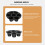 Silicone muffin cups nonstick 7-cavity black 2 pcs 6
