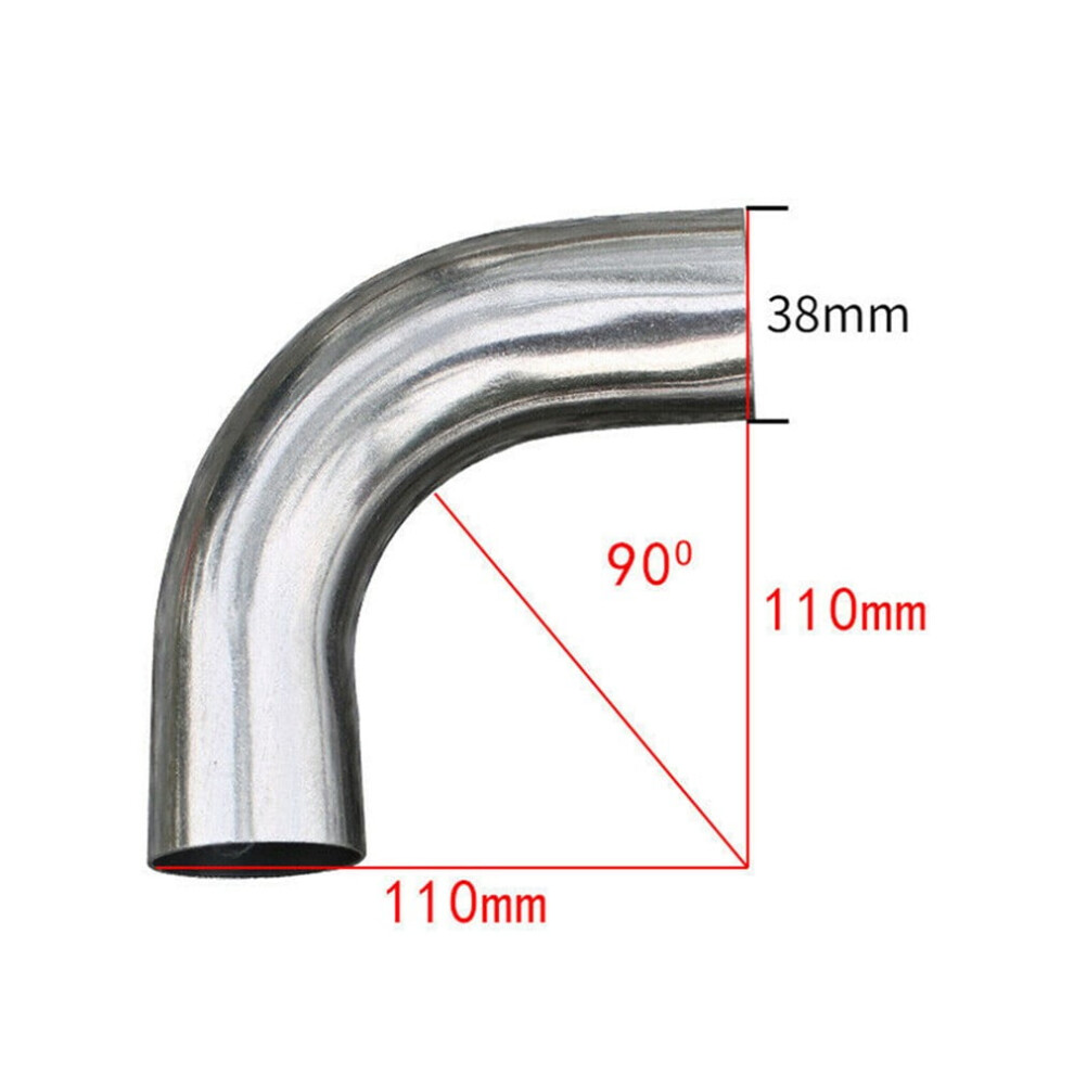 Stainless Steel 90 Degree Elbow Polished Tube Bend 9107258852694