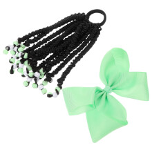 Extensiones de cabello sintético tipo cola de caballo para mujeres con alta temperatura