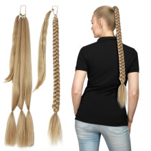 Extensiones de trenzas sintéticas para coleta de Pascua, 80 cm