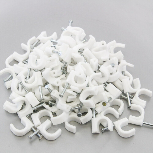 Attaches pour câbles 3/8 pouce (10 mm) - 100 pièces