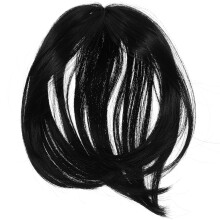 Postizo de cabello sintético para cabello fino (1 pieza)