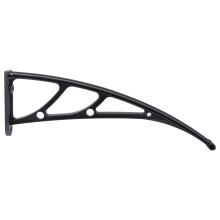 Support de store noir pour protection contre le soleil, la pluie et les UV